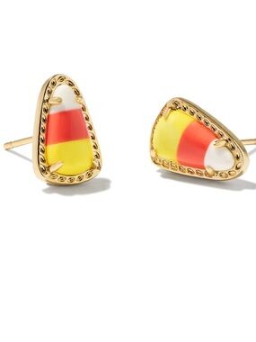 🧡 HALLOWEEN Candy Corn 🎃 Stud Earrings